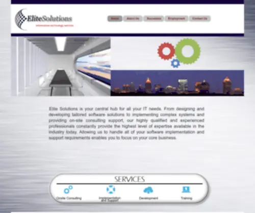 Elite-Solutions.biz(Elite Solutions) Screenshot