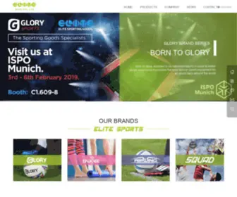 Elite-Sporting.com(Sports Goods Supplier) Screenshot