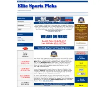 Elite-Sports-Picks.com(NBA Picks) Screenshot