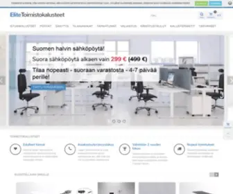 Elite-Toimistokalusteet.fi(Sähköpöydät) Screenshot