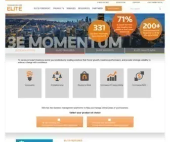 Elite.com(Enterprise business management solution) Screenshot