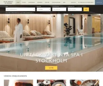 Elite.se(Välkommen till Elite Hotels) Screenshot