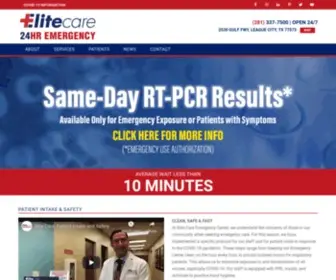 Elite24ER.com(League City Hospital) Screenshot