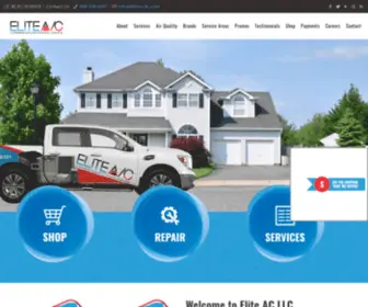 Eliteacllc.com(Elite AC LLC) Screenshot