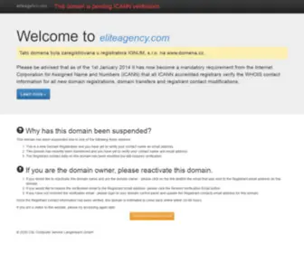 Eliteagency.com(Forsale Lander) Screenshot