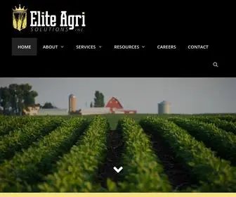 Eliteagrisolutions.ca(Elite Agri Solutions Inc) Screenshot