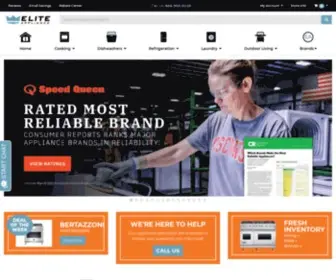 Eliteappliance.com(Elite Appliance) Screenshot