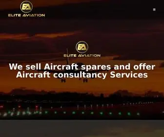 Eliteaviationltd.com(Aircraft parts) Screenshot