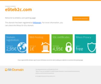 Eliteb2C.com(Registrado en DonDominio) Screenshot