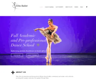 Eliteballet.co.za(Elite) Screenshot