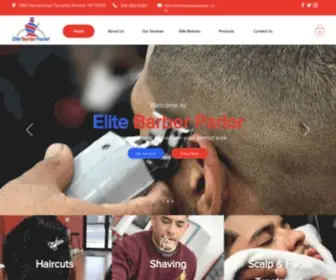 Elitebarberparlor.com(Elite Barber Parlor) Screenshot