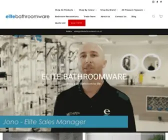 Elitebathroomware.co.nz(Elite Bathroomware) Screenshot