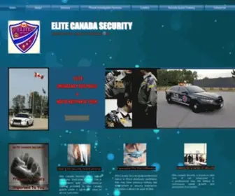 Elitecanadasecurity.com(Security) Screenshot
