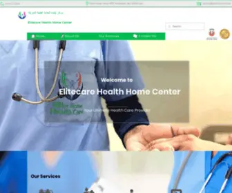 Elitecarehealth.net(Elitecare Health Home Center) Screenshot