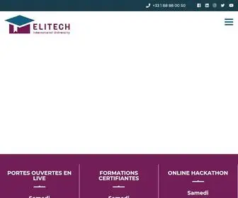 Elitech.education(International University) Screenshot