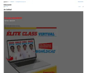 Eliteclassvirtual.com(Academia Virtual) Screenshot