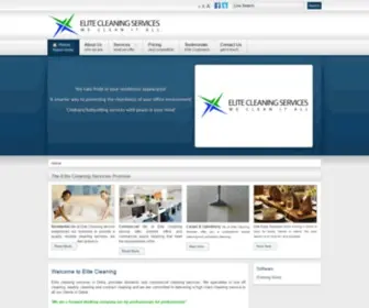 Elitecleaning.qa(Elite Cleaning Company in Qatar) Screenshot