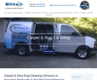 Elitecleaningandrestoration.ca(Elite Carpet Cleaning) Screenshot