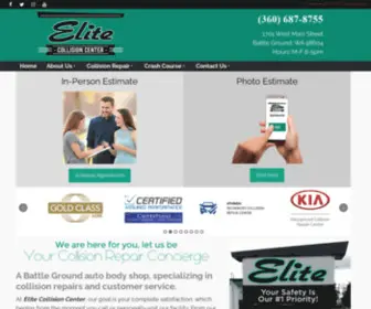 Elitecollisionbg.com(Elite Collision Center) Screenshot