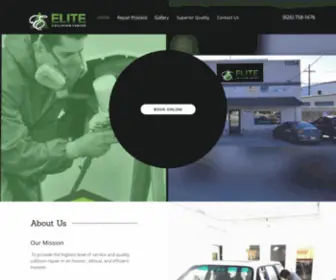 Elitecollisioncenter.net(Elite Collision Center) Screenshot