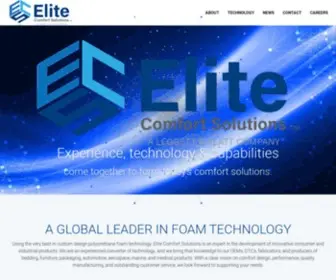 Elitecomfortsolutions.com(Elite Comfort Solutions) Screenshot