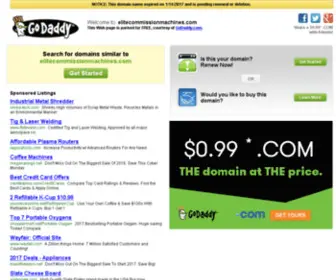 Elitecommissionmachines.com(Elitecommissionmachines) Screenshot