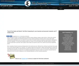 Elitecomputing.net(Elite Computing LLC) Screenshot