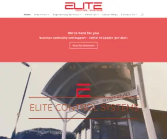 Elitecontrols.co.uk(Elite Control Systems Limited) Screenshot