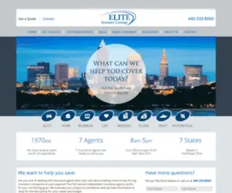 Elitecoverage.com(Elite Insurance Coverage) Screenshot