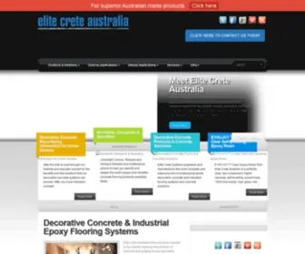 Elitecreteaustralia.com.au(Elite Crete Australia) Screenshot