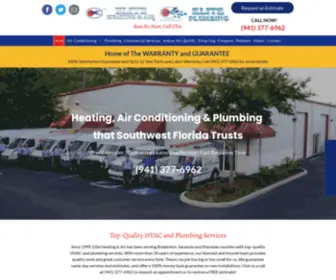 Elitecustomservices.com(Elite Heating & Air) Screenshot