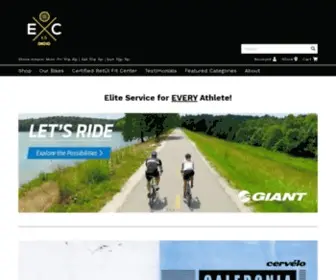 Elitecycling.com(Elite Cycling bike shop in Kansas City) Screenshot