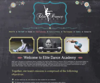 Elitedanceacademyga.com(Elite Dance Academy) Screenshot