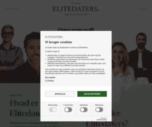 Elitedaters.dk(Veluddannede) Screenshot