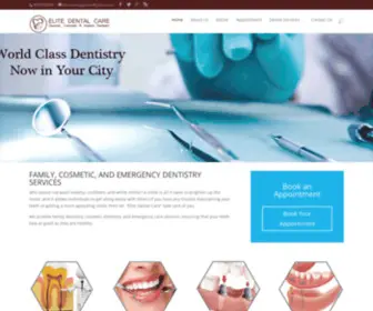 Elitedental.co.in(Dr Akarshak) Screenshot