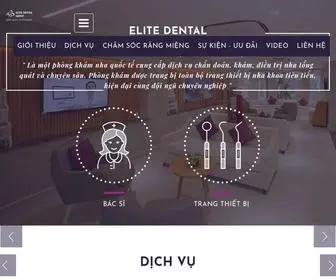 Elitedental.com.vn(Elite Dental) Screenshot