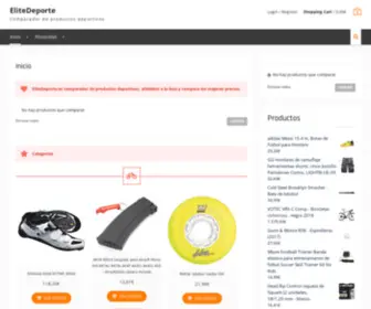 Elitedeporte.es(Comparador de productos deportivos) Screenshot