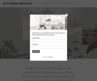 Elitedesignassistants.com(Elite Design Assistants) Screenshot