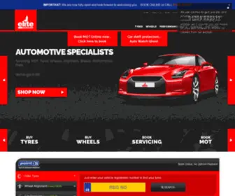 Elitedirect.com(Buy Tyres) Screenshot