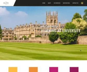 Eliteducation.co.uk(International Education) Screenshot