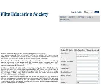 Eliteeducationsociety.com(Elite Education Society) Screenshot