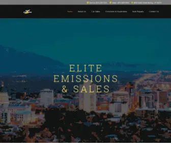 Eliteemissions.com(Elite Emissions) Screenshot