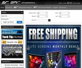 Eliteepo.com(Ecommerce Main Page) Screenshot