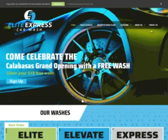 Eliteexpresscarwash.com(Elite Express Car Wash) Screenshot