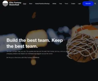 Elitefantasybasketball.com Screenshot