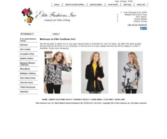 Elitefashionsinc.com(Elite Fashions Inc) Screenshot