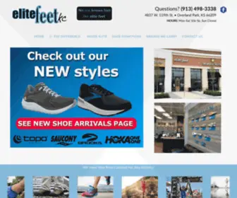 Elitefeetkc.com(Shoes Kansas City) Screenshot