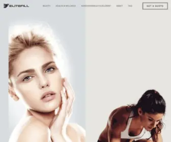 Elitefill.com(Smart Packaging Solutions for Beauty) Screenshot