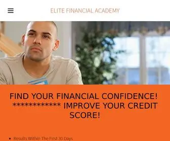 Elitefinancialacademy.com(Credit Repair) Screenshot