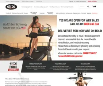 Elitefitness.co.nz(Gym Equipment) Screenshot
